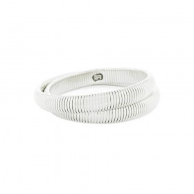 Bracciale Unoaerre Bronzo Bianco Doppia Maglia EXB4460