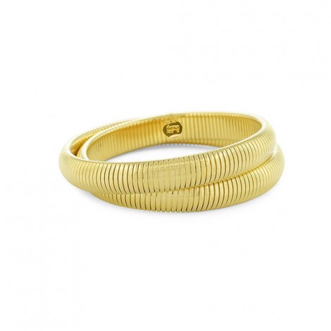 Bracciale Unoaerre Bronzo GIallo Doppia Maglia EXB4460