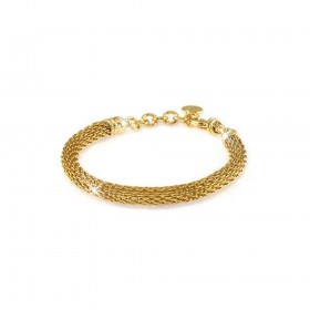 Bracciale Unoaerre Bronzo Giallo Maglia a Rete EXB4134