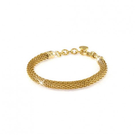 Bracciale Unoaerre Bronzo Giallo Maglia a Rete EXB4134