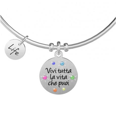 Bracciale Kidult Vivi Tutta la Vita Che Puoi 731877