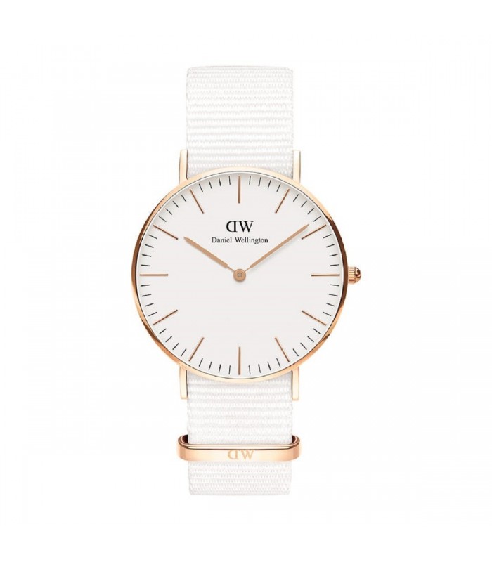 Orologio Unisex Daniel Welligton Classic Dover 36 Rose Gold DW00100309 Orologio Unisex Daniel Welligton Classic Dover 36 Rose Gold DW00100309