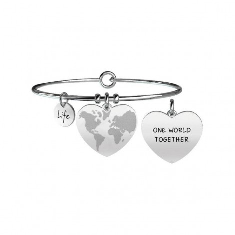 Bracciale Donna Kidult Love Mondo a Cuore 731089