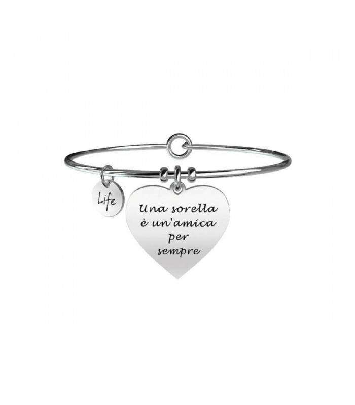 Bracciale Donna Kidult Family Cuore Sorella 731093 Bracciale Donna Kidult Family Cuore Sorella 731093