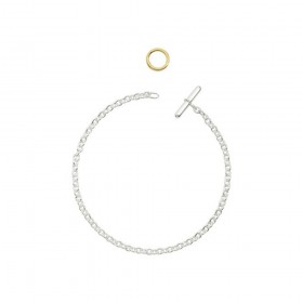 Bracciale Dodo Anima in Argento con Anello Brisè in Oro Giallo DBBOG/1