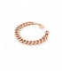 Bracciale Unoaerre Bronze Rosé Groumette Con Zirconi EXB4574