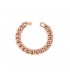Bracciale Unoaerre Bronze Rosé Groumette Diamantata EXB4584