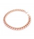Collana Girocollo Unoaerre Bronze Rosa Catena Groumette EXH4965