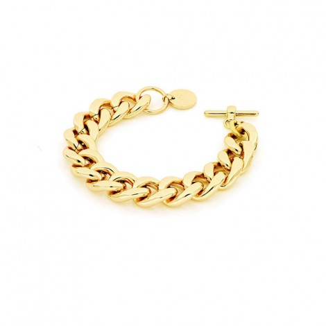 Bracciale Unoaerre Bronzo Giallo Catena Groumette  EXB4565