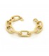 Bracciale Unoaerre Bronzo Giallo Catena Ovali EXB4674