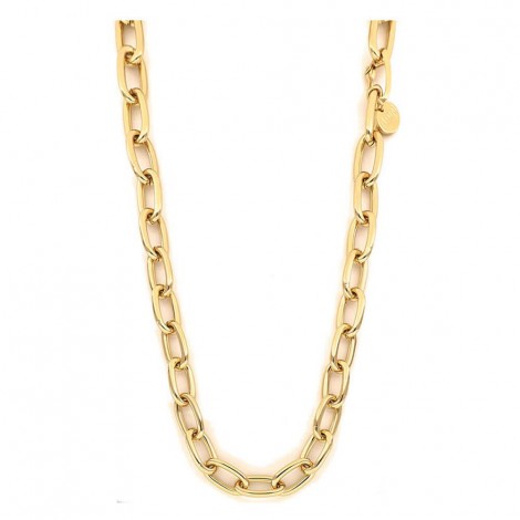 Collana Lunga Unoaerre Bronzo Giallo Catena EXH50140