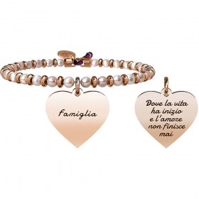 Bracciale Donna Kidult Famiglia Acciaio Rosa 731422