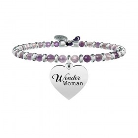 Bracciale Donna Kidult Wonder Woman Acciaio Ametista 731438