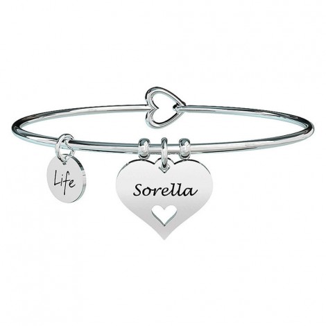 Bracciale Donna Kidult Love Cuore Sorella 731626