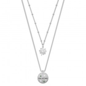 Collana Kidult Nature Quadrifoglio Portafortuna - 751184