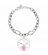 Bracciale Donna Morellato Fiore Charm Pendente Rosa SATE09