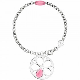 Bracciale Donna Morellato Fiore Charm Rosa SATE10