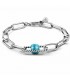 Bracciale Donna Morellato Acciaio 1930 Azzurro Misura 19 SATP20