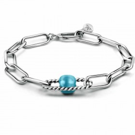 Bracciale Donna Morellato Acciaio 1930 Azzurro Misura 19 SATP20