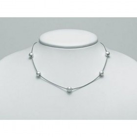 Girocollo Donna Miluna Argento Con Perle Trendy  PCL4897AG