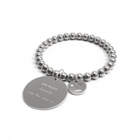 Bracciale Donna 10 Buoni Propositi "Da oggi chiudo con lo stress" B4307