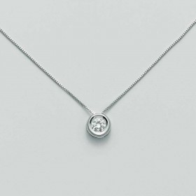 Girocollo Donna Miluna Punto Luce Diamante 0.03 CLD3924-003G7