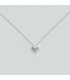 Girocollo Donna Miluna Oro Bianco Diamante Fiore 0.07 ct CLD2937-007G7