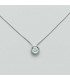 Girocollo Donna Miluna Punto Luce Diamante 0.03 CLD3924-003G7