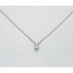 Girocollo Donna Miluna Oro Bianco Le Parure Diamante 0,04 CLD3993-004G7X