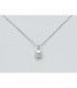 Girocollo Donna Miluna Oro Bianco 18 kt Perla e Diamanti 0,13 PCL5517