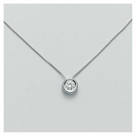 Girocollo Donna Miluna Punto Luce Diamante 0.09 H  CLD3924-009G7