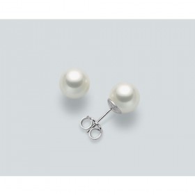 Orecchini Donna Miluna A Lobo Perle Oro Bianco PPN555BMV3