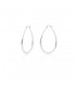 Orecchini Unoaerre Bronzo Bianchi Ovali EXO42299