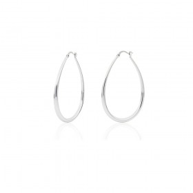 Orecchini Unoaerre Bronzo Bianchi Ovali EXO42299