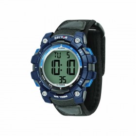 Orologio Uomo Sector EX-77 Nero/Blu - R3251520002