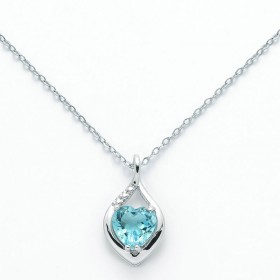 Collana Donna Miluna Gemme del Cielo Oro 9Kt e Topazio CLD4201X