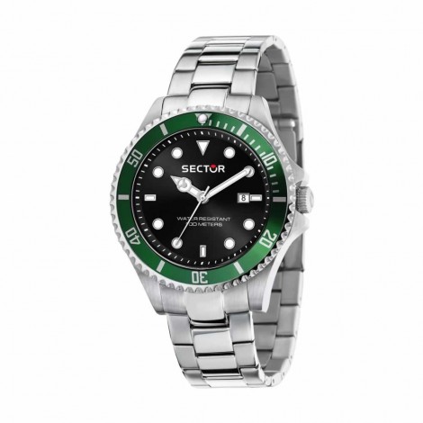 Orologio Uomo Sector 230 - Nero/ Verde R3253161041