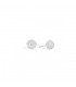 Orecchini Lobo Donna Re Carlo Anniversary Oro Bianco e Diamanti E69SC001/046