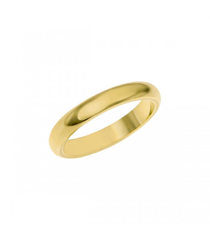 Fede Unoaerre Classica Francesina Oro Giallo 4 gr Fede Unoaerre Classica Francesina Oro Giallo 4 gr