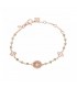 Bracciale Tuum Sette Doni Intellectus Argento Rosa Salomite Verde BRDNI09VR0