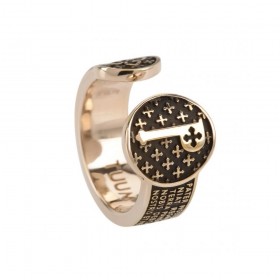 copy of Anello Donna Tuum Infinituum Mater Argento Bronzato INFMLA90B00