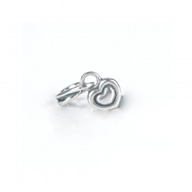 Charm Trollbeads Thun Cuore nel Cuore Argento 925 TAGBE-00258