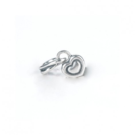 Charm Trollbeads Thun Cuore nel Cuore Argento 925 TAGBE-00258