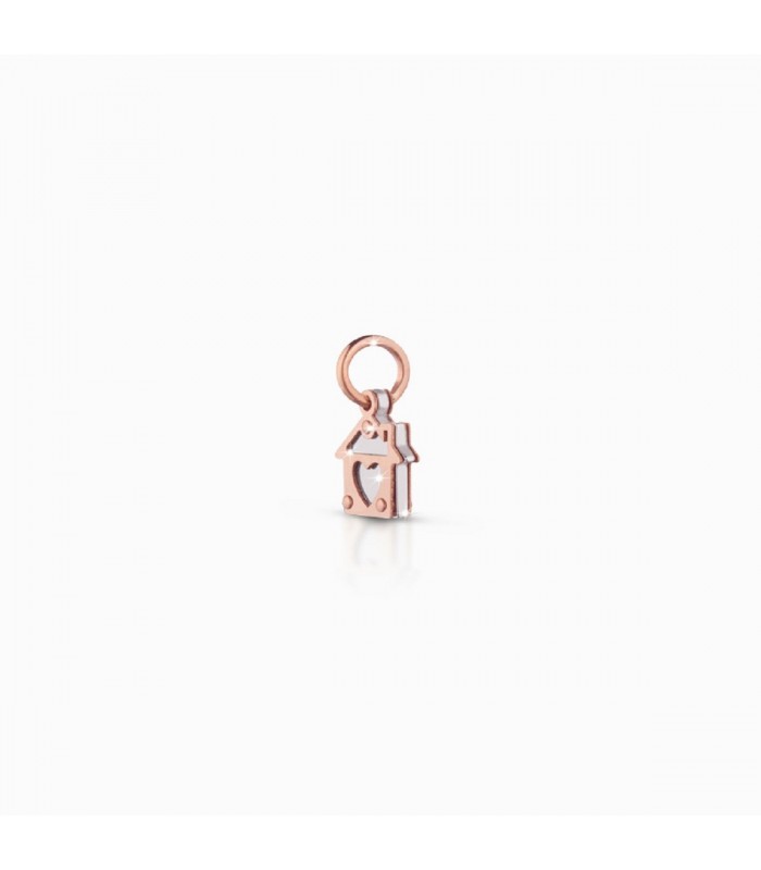 Le Bebé Lock Your Love Charm Casa Oro Rosa 9 KT LBB164 Le Bebé Lock Your Love Charm Casa Oro Rosa 9 KT LBB164
