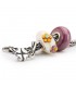 Charm In Vetro Trollbeads Thun Bouquet Bianco - TGLBE-20141