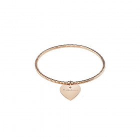 Bracciale Donna Salvini Minimal Cuore Oro Rosa 9kt con Diamante 20072982