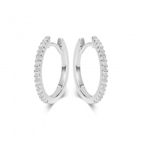 Orecchini Donna Salvini Oro Bianco Diamanti 0,15ct 20057392