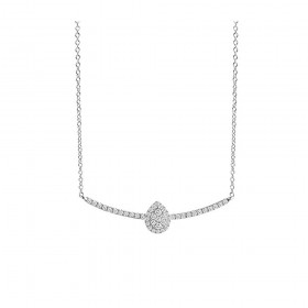 Collana Donna Salvini Oro Bianco 18kt con Diamanti 0,17ct 20068885