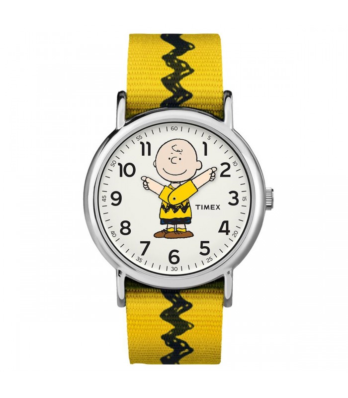 Orologio Unisex Timex Charlie Brown TW2R411006B Orologio Unisex Timex Charlie Brown TW2R411006B