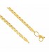 Bracciale Raggi Catena Spiga in Oro Giallo 9kt